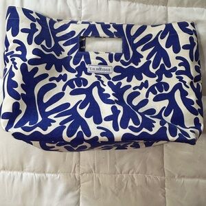 NEW The Lilibridge Bag canvas tote Beach Vacation Cafe Matisse